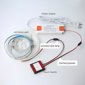 TS-A03 nhà sản xuất 12VDC <span class=keywords><strong>24VDC</strong></span> 3A phòng tắm thông minh gương cảm ứng nút cảm biến chuyển đổi <span class=keywords><strong>Led</strong></span> điều khiển - Product Image 2