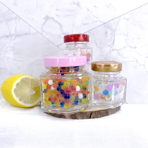 Vente en gros personnalisation pot en verre de haute qualité miel joint hexagonal conçu pot en verre de confiture - Product Image 2