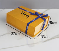 Boîte d'emballage rigide en papier enduit écologique, pliable, magnétique, avec logo personnalisé de luxe, pour vêtements, boîtes cadeaux