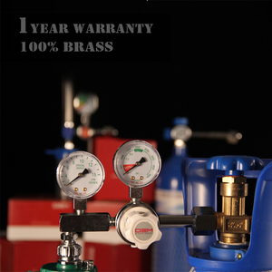 CGA540 Universal <span class=keywords><strong>Medical</strong></span> Sauerstoff Messing Körper Saug regler mit Durchfluss messer - Product Image 3