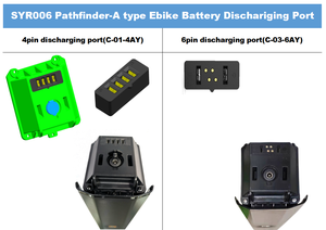 SYR006 Pathfinder 48V Ebike Batería inframe 48V 14Ah 17.5AH Batería - Product Image 5
