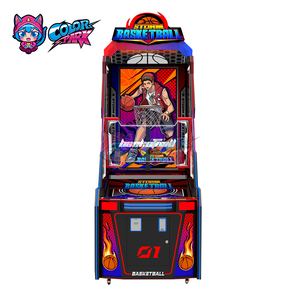 Máquina <span class=keywords><strong>de</strong></span> Juego <span class=keywords><strong>de</strong></span> Baloncesto Arcade Plegable, Colorida, <span class=keywords><strong>de</strong></span> Alta Calidad, Estilo Slam Dunk Storm, la Más Popular, que Funciona con Monedas - Product Image 2