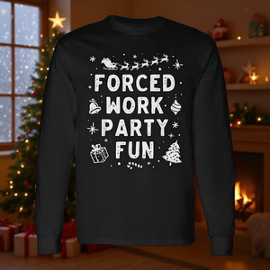 T-shirt à manches longues pour les fêtes de Noël et les soirées fortes en ambiance festive - Product Image 3