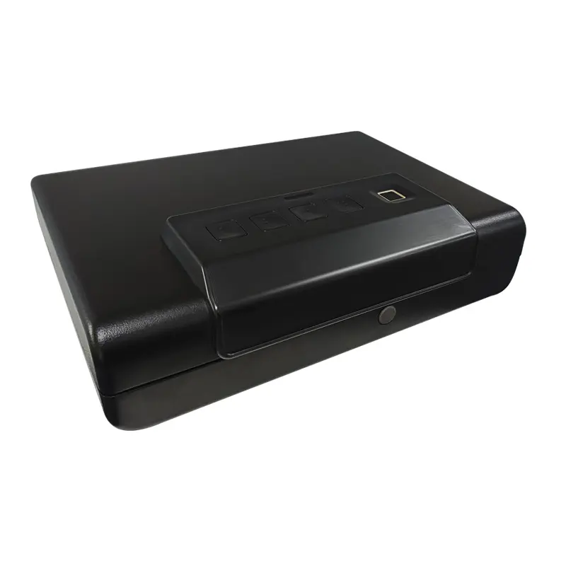 Сейф, электронный и сканер отпечатков пальцев, металлический мини-Сейф, портативный Сейф-PS52DLB