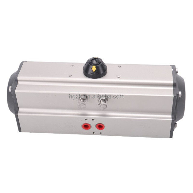 Pneumatic Actuated Model HGZK Double Acting Ball Valve Pneumatic Actuator OEM