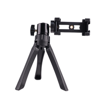 KALIOU X038 Mini trépied extensible en aluminium étanche antichoc avec anneau lumineux pour caméra vidéo et projecteur LED HD DLP intelligent