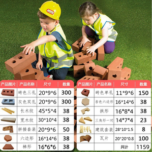 Ensemble de blocs de construction éducatifs en mousse EVA souple de conception OEM à l'échelle 1:8 pour enfants - 40 pièces sur le thème des bâtiments modernes - Product Image 5