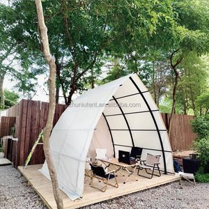 Petites tentes à voile pour événement 3*3*3m Camping en plein air tente de pique-nique <span class=keywords><strong>petit</strong></span> <span class=keywords><strong>bateau</strong></span> à voile forme Restaurant tente tuyau en fer galvanisé - Product Image 3