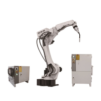 Bras robotisé automatique à 6 axes / Machine à bras robotisé de soudage au laser en métal Robot industriel pour le soudage