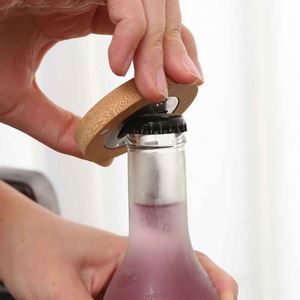 Décapsuleur en bois gravé sur mesure, ouvre-bouteille pour bière, cadeaux de fête, souvenirs de mariage, cadeau promotionnel, fabrication - Product Image 3