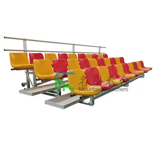 5 righe di calcio all'aperto gradinate reclinabile portatile stadio gradinate di sport piattaforma portatile tribuna