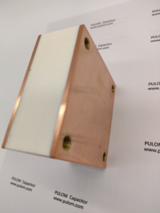 High Current Water Cooled Copper Plate Resonant <strong>Capacitor</strong> 500A 350Kvar <strong>500vac</strong> <strong>1uF</strong> - Product Image 6