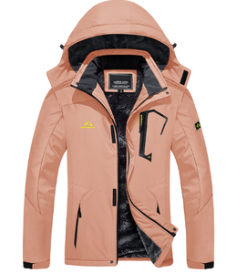 Giacca a vento con cappuccio <span class=keywords><strong>da</strong></span> sci resistente all'<span class=keywords><strong>acqua</strong></span> alla moda giacche sportive invernali calde <span class=keywords><strong>da</strong></span> <span class=keywords><strong>donna</strong></span> - Product Image 5