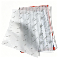 Papier de soie écologique personnalisé avec logo imprimé, papier de soie sur mesure pour l'emballage de vêtements, de cadeaux et de produits