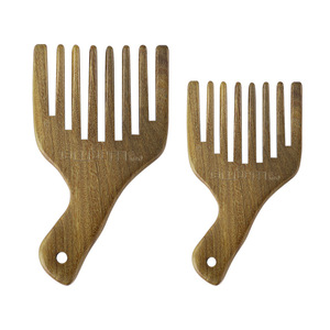 Wood Hair <b>Comb</b> <b>Wide</b> Teeth Large Size For Home And Salon Use - Product Image 1