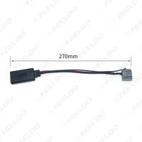 Module sans fil pour voiture, adaptateur audio AUX 20 broches pour Honda Civic CRV Accord, récepteur audio stéréo AUX, câble auxiliaire