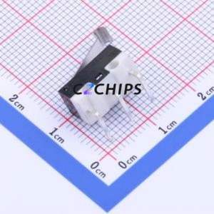 K9-1267F-R Limit Switch Through hole Component (THT) Switch 12.7mm 5.7mm 13mm 100mA - Product Image 2