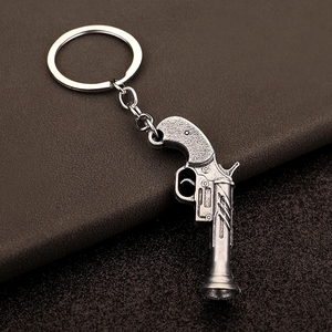 Serie di Accessori <span class=keywords><strong>Battle</strong></span> <span class=keywords><strong>Royale</strong></span>: Modellino in Metallo di Pistola Piccola Peace, Raffinato Portachiavi Pendente - Product Image 5