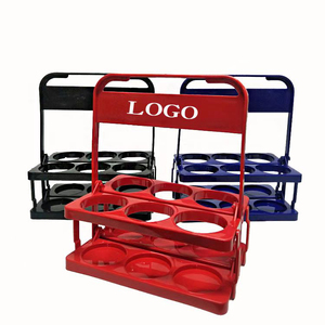 Porta-bottiglie di birra portatile portatile <span class=keywords><strong>portabottiglie</strong></span> per bevande pieghevoli su misura <span class=keywords><strong>portabottiglie</strong></span> e refrigeratore per riporre e trasportare - Product Image 1