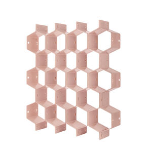 Cajón de nido de abeja ajustable, organizador divisor, sala de estar de plástico para armario de almacenamiento, rejilla de Combinación libre DIY - Product Image 1