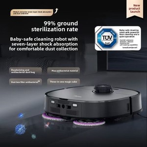 Nuevo <span class=keywords><strong>Robot</strong></span> <span class=keywords><strong>Aspirador</strong></span> V15 Pro, <span class=keywords><strong>Robot</strong></span> de Limpieza con Potente Succión de 16200Pa, Limpieza en Seco y Húmedo - Product Image 4