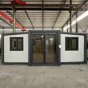 Custom Competitive Price Prefab Module House 40ft and 20ft Double Wing Expandable Container House