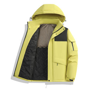 Customized logo Men's autumn and winter warm coat outdoor sports <b>jacket</b> <b>hooded</b> <b>padded</b> graphene leisure cotton-<b>padded</b> <b>jacket</b> - Product Image 3