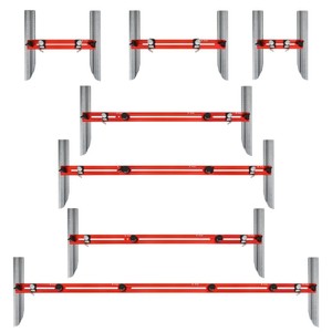 Aluminum Alloy Stair Gauge Folding Ruler For Carpentry Home Improvement Tools - Product Image 2