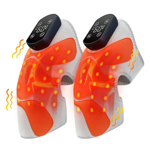 Massaggiatore Elettrico per Ginocchia con Calore e Terapia a Luce Rossa, Massaggiatore a Compressione d'Aria per Dolori, Comodo Massaggiatore Termico per Ginocchia - Product Image 1