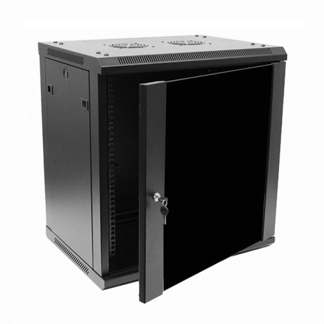 12U Wall Mount Network Server Computer Cabinet 19 Inch Data Wall Mounted Server Chassis Cabinet
