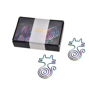 Tùy chỉnh quà tặng sáng tạo các loại Thiết kế gói kim loại thận giấy <span class=keywords><strong>Clip</strong></span> organ hình trang đánh dấu - Product Image 6