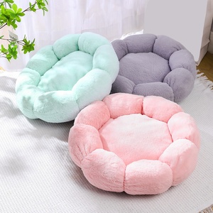 Handmade Wholesale Soft Luxury Round Designer Plush <strong>Dog</strong> Cat Pets' <strong>Beds</strong> - Product Image 2