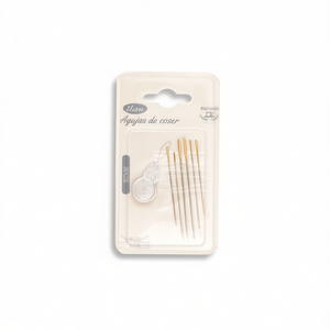 Aghi da cucito Ilan 6 pezzi placcati in oro per cucito a mano - Product Image 2
