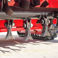 Mesin Pemotong Rumput Remote Control Crawler Bersertifikasi CE EPA untuk Lahan Perkebunan Karet dan Lereng