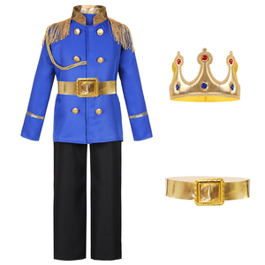 Costume de <span class=keywords><strong>prince</strong></span> pour enfants, costume de <span class=keywords><strong>prince</strong></span> pour garçon, costumes de cosplay pour Halloween, cadeaux pour enfants, vêtements de roi, vêtements de fête de carnaval - Product Image 4
