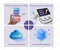 Système d'analyse intelligent AI 2025 certifié CE équipement de beauté à usage domestique/commercial Double poignée Laser à diode 755/808/1064nm