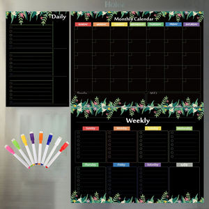 Pizarra Magnética Suave para Refrigerador, Planificador Semanal y Mensual, Calendario Magnético, Juego de Pizarra Blanca con Logotipo Personalizado - Product Image 3