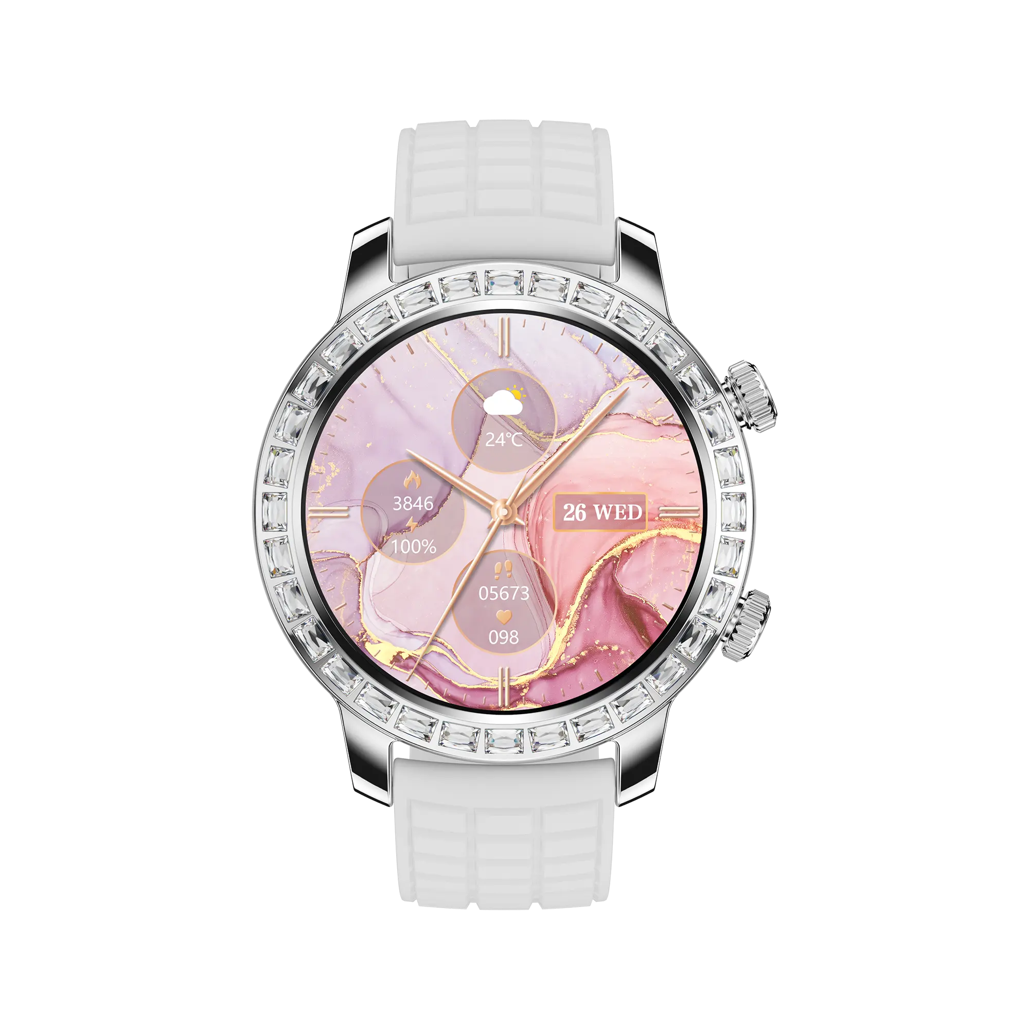 Luxe Z95mini Lady Smart Watch Nieuw Opgewaardeerd Hartslagsensor All-Weather Guard Z95 Mini Smart Watch