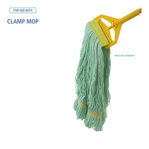 Cabezales de Mopa EcoMop Grandes de Fibra Reciclada en Verde (12/Caja) - Boardwalk BWK1200LCT - Product Image 4