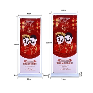 Support d'affichage publicitaire magnétique robuste en forme de porte pour salon professionnel, avec graphique en PVC, modèle <span class=keywords><strong>Pan</strong></span> <span class=keywords><strong>Lou</strong></span> Si 0785 - Product Image 4