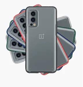 For one plus Nord 2 Case Translucent Back Cover Shock Proof Armor Hard Case For OnePlus 8T 9 9 Pro