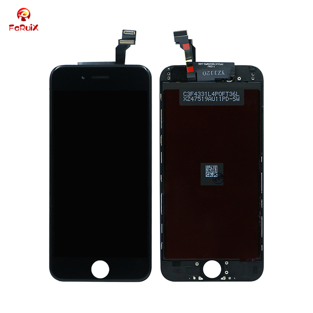 Wholesale LCD Screen Replacement Mobile Phone for iphone 6 with Metal Plate