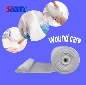China Factory Produce High Quality 100 Yards <strong>White</strong> Medical <strong>Gauze</strong> Roll - Product Image 4