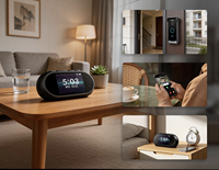 Station d'interphone intérieure Fanvil I503W Wi-Fi 6 2.4/5GHz alimentée par batterie, écran couleur 2,8 pouces, portée de 5m, G.722 Opus 720P
