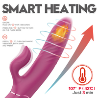 Starker Vibrator für Frauen, Vollautomatischer Puls-Vibrationsstab, USB-Aufladbar