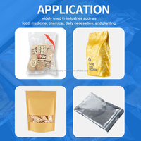 Scelleuse à bande continue automatique FRBM-810II avec impression d'encre, sachets alimentaires, machine de codage par transfert thermique tout-en-un