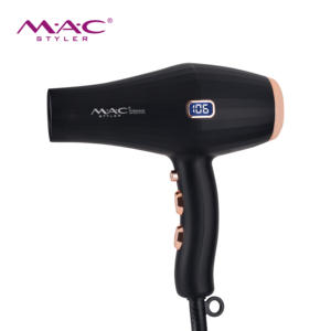 ไดร์เป่าผมระดับมืออาชีพ 2400 วัตต์ มอเตอร์ AC 2 ระดับความเร็ว/2 ระดับอุณหภูมิ หัวเป่าแบบรวมลม ใช้ในรถบ้านได้ ไดร์เป่าผมไฟฟ้าความเร็วสูง - Product Image 2