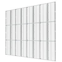 Écran LED transparent RDLED P3.91 pour intérieur/extérieur, panneaux muraux en verre pour rideaux, affichage en maille, haute luminosité, 3840Hz, 5 ans de garantie