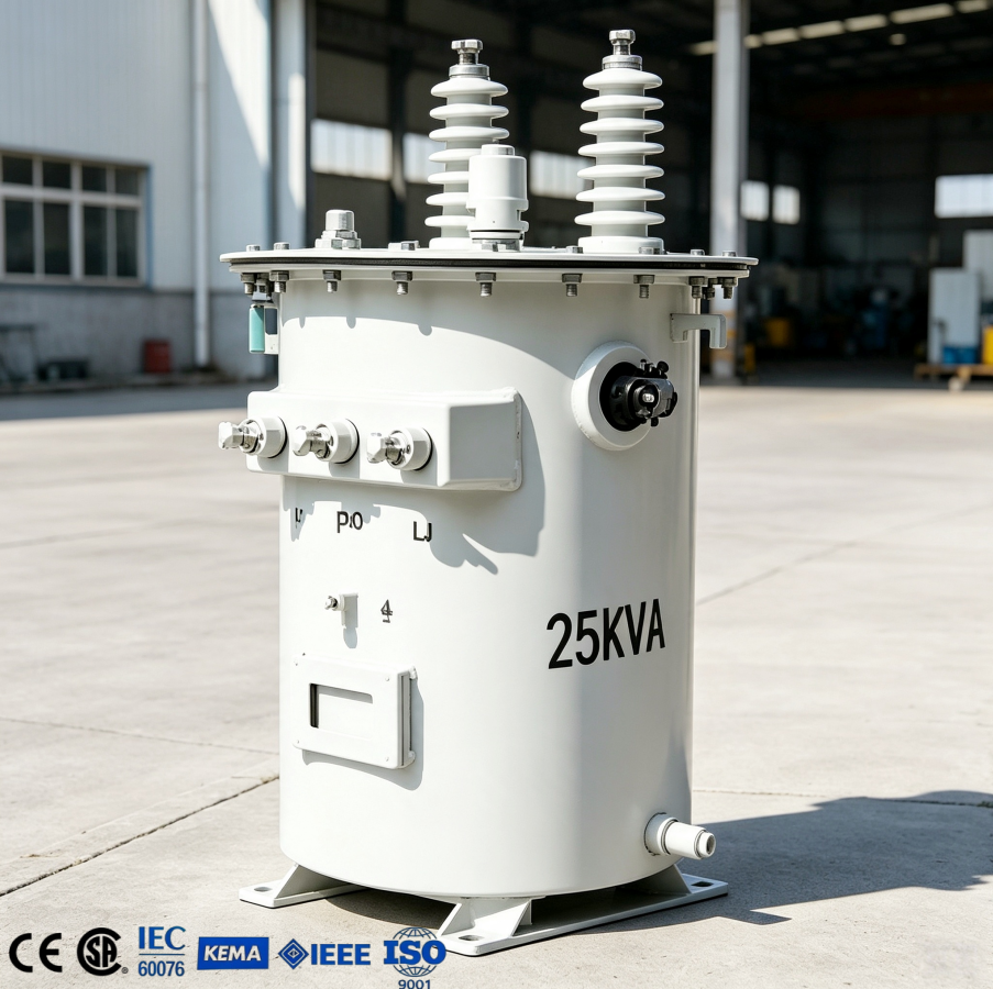 MV&HV for D11 Weather-Resistant 50kVA Single-Phase Aluminum Winding Oil ...
