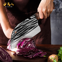 Couteaux de boucher en acier inoxydable de haute qualité pour la cuisine, légumes, viande, poisson, couteaux de chef pour hacher, boîte cadeau